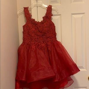 Red Homecoming Dress